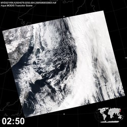 Level 1B Image at: 0250 UTC