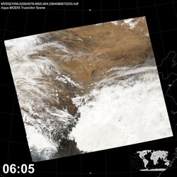 Level 1B Image at: 0605 UTC