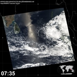 Level 1B Image at: 0735 UTC