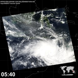 Level 1B Image at: 0540 UTC