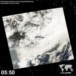 Level 1B Image at: 0550 UTC