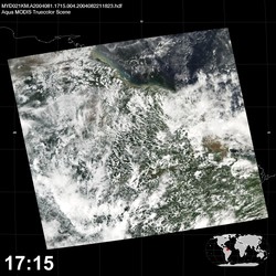 Level 1B Image at: 1715 UTC