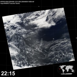 Level 1B Image at: 2215 UTC