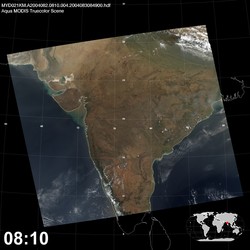 Level 1B Image at: 0810 UTC