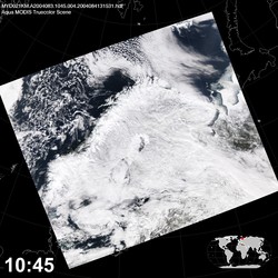 Level 1B Image at: 1045 UTC