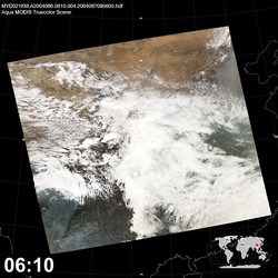 Level 1B Image at: 0610 UTC