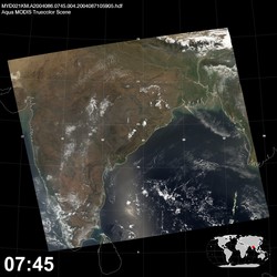 Level 1B Image at: 0745 UTC