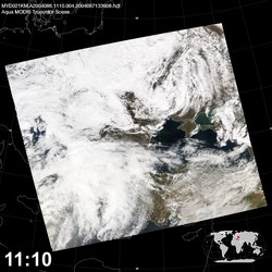 Level 1B Image at: 1110 UTC