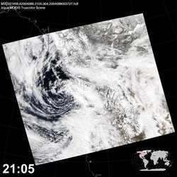 Level 1B Image at: 2105 UTC