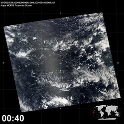 Level 1B Image at: 0040 UTC