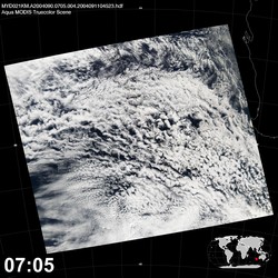 Level 1B Image at: 0705 UTC