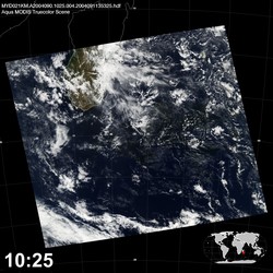 Level 1B Image at: 1025 UTC