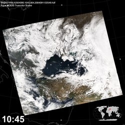 Level 1B Image at: 1045 UTC