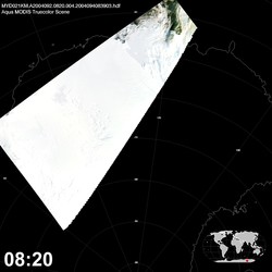 Level 1B Image at: 0820 UTC