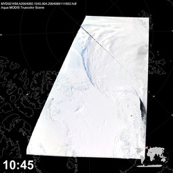 Level 1B Image at: 1045 UTC