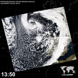 Level 1B Image at: 1350 UTC