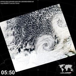 Level 1B Image at: 0550 UTC