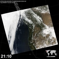 Level 1B Image at: 2110 UTC