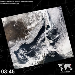 Level 1B Image at: 0345 UTC