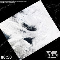 Level 1B Image at: 0850 UTC