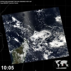 Level 1B Image at: 1005 UTC