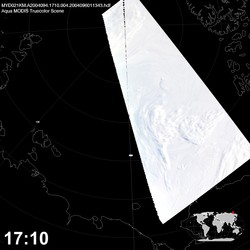 Level 1B Image at: 1710 UTC