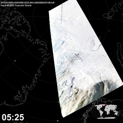 Level 1B Image at: 0525 UTC