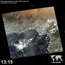 Level 1B Image at: 1315 UTC