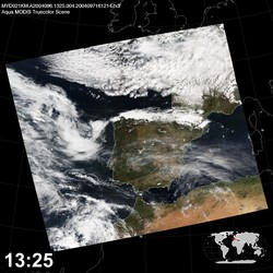 Level 1B Image at: 1325 UTC