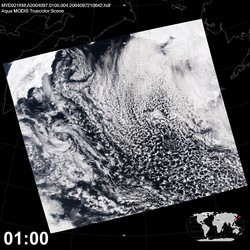 Level 1B Image at: 0100 UTC