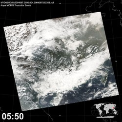 Level 1B Image at: 0550 UTC