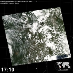 Level 1B Image at: 1710 UTC