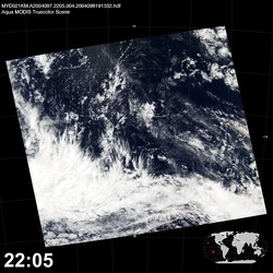 Level 1B Image at: 2205 UTC