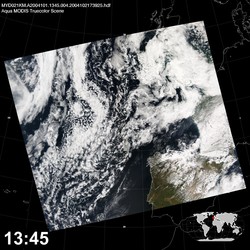 Level 1B Image at: 1345 UTC