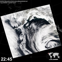 Level 1B Image at: 2245 UTC