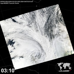 Level 1B Image at: 0310 UTC