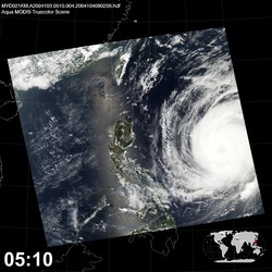 Level 1B Image at: 0510 UTC