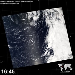 Level 1B Image at: 1645 UTC