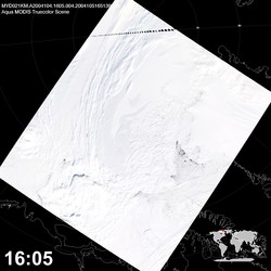 Level 1B Image at: 1605 UTC