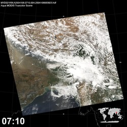 Level 1B Image at: 0710 UTC