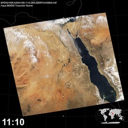 Level 1B Image at: 1110 UTC