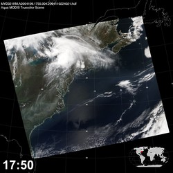 Level 1B Image at: 1750 UTC