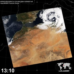 Level 1B Image at: 1310 UTC