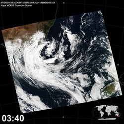 Level 1B Image at: 0340 UTC