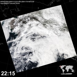 Level 1B Image at: 2215 UTC