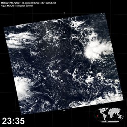 Level 1B Image at: 2335 UTC