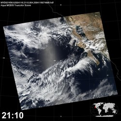 Level 1B Image at: 2110 UTC