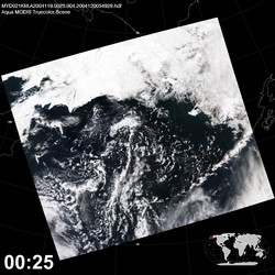 Level 1B Image at: 0025 UTC