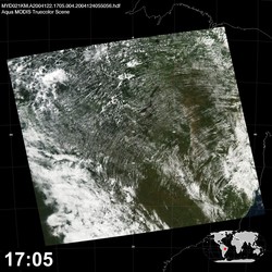 Level 1B Image at: 1705 UTC