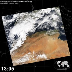 Level 1B Image at: 1305 UTC